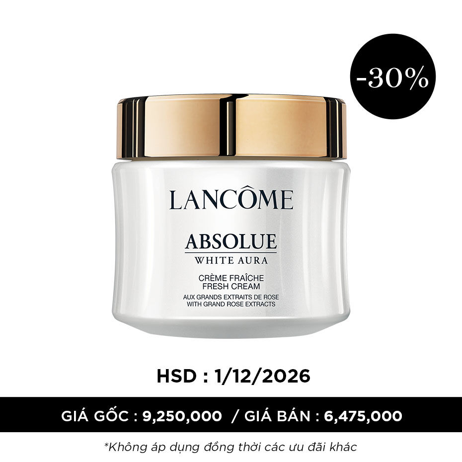 【未開封新品】LANCOME ABSOLUE WHITE AURA 60ml Absolue White Aura Fresh Regenerating & Brightening Cream | Lancôme