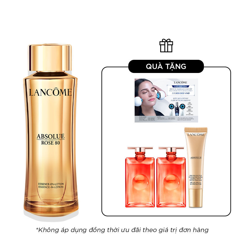 Nước cân bằng da Absolue chiết xuất hoa hồng mang đến làn da tươi trẻ