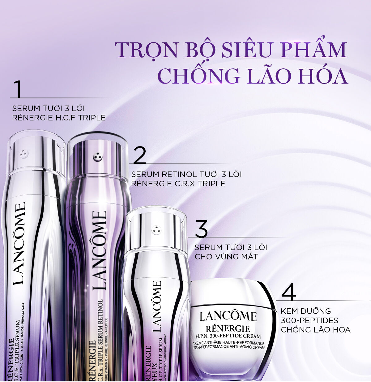 Kem dưỡng Renergie 300-Peptide 75ml