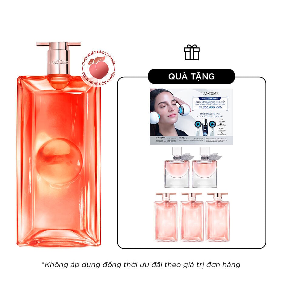Lancôme Idôle Peach'N Roses: Sweet & Bold Fragrance for Radiant