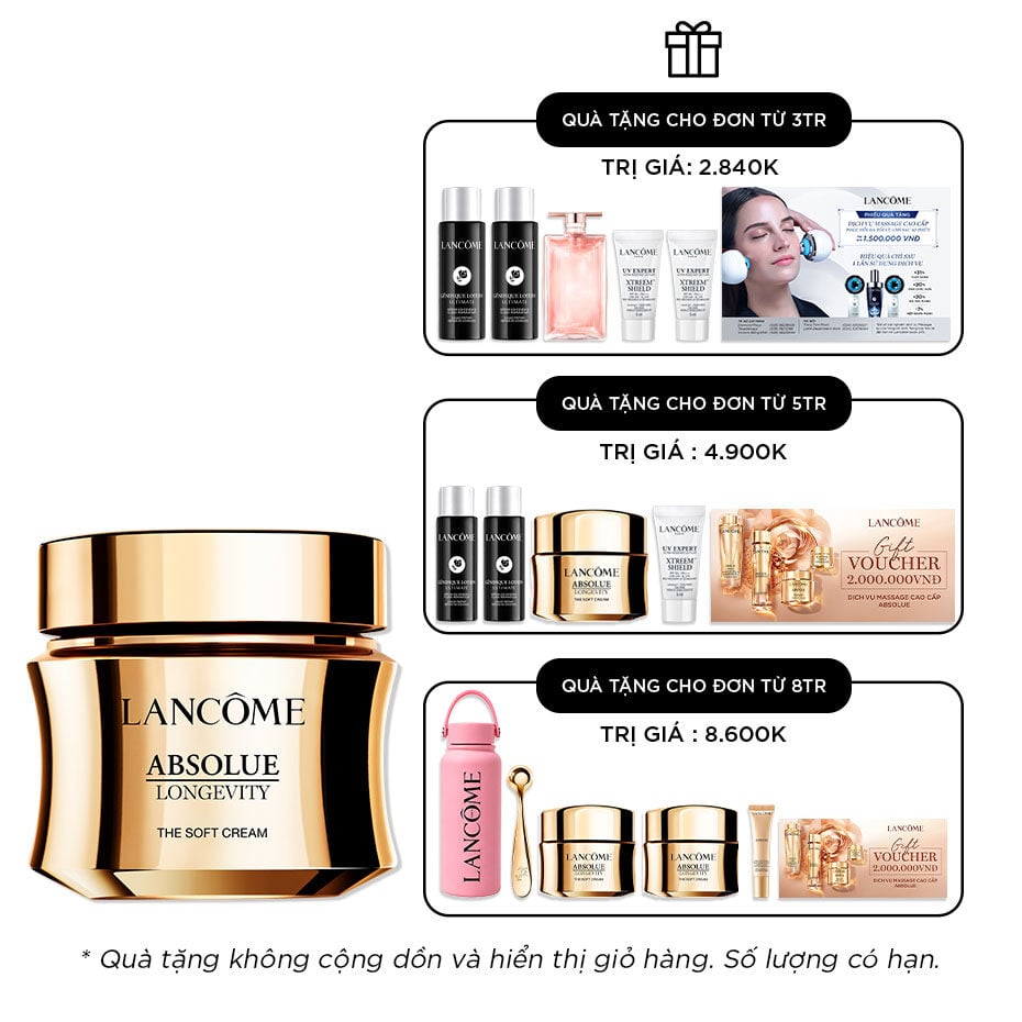 KEM DƯỠNG GIUP TAI TẠO LAN DA ABSOLUE LONGEVITY