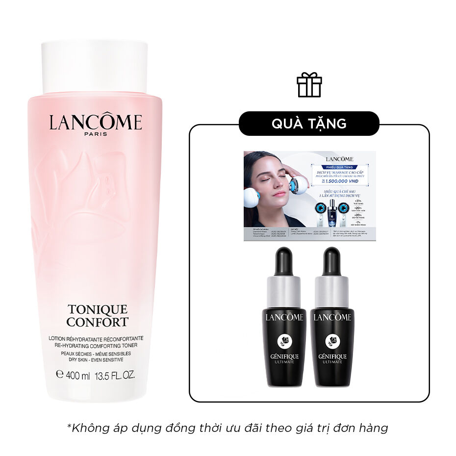 Nước Hoa Hồng Can Bằng Độ Ẩm Da Confort Tonique 400ml