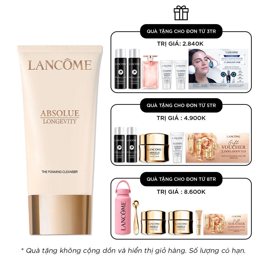 Packshot of Absolue Longevity Foaming Cleanser