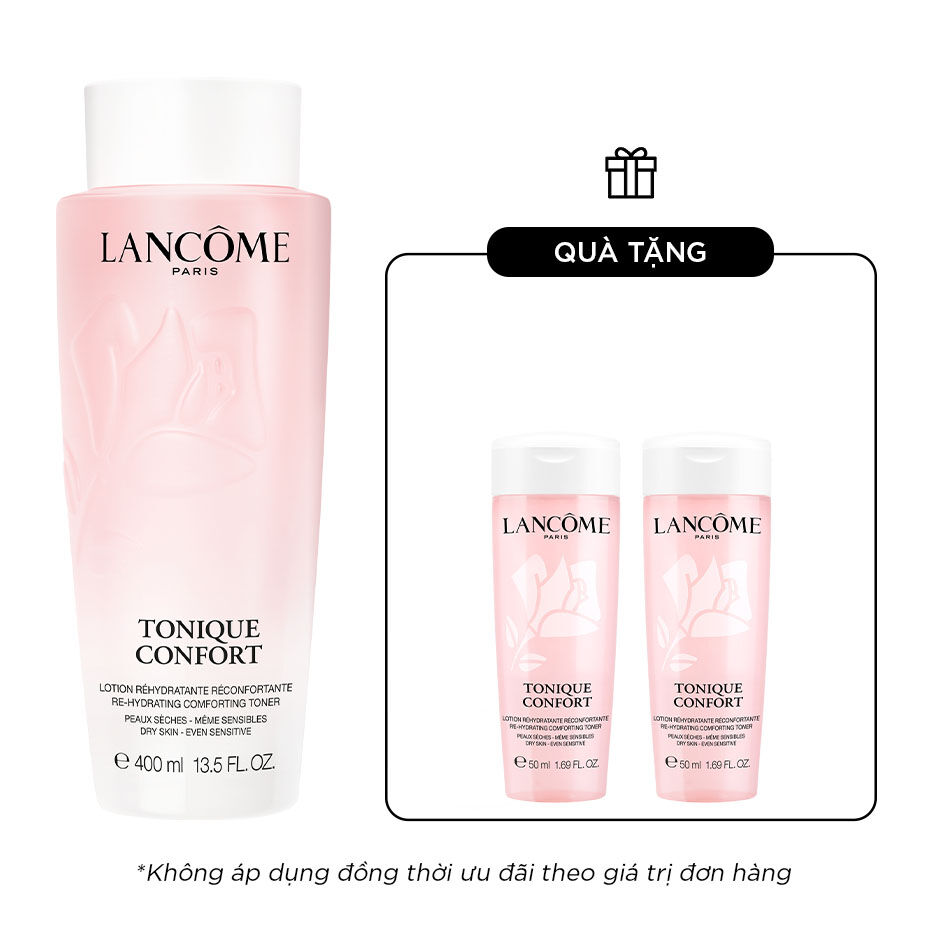 Nước Hoa Hồng Can Bằng Độ Ẩm Da Confort Tonique 400ml