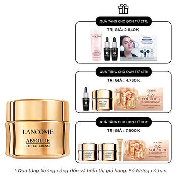 KEM DƯỠNG GIUP TAI TẠO VUNG DA MẮT ABSOLUE