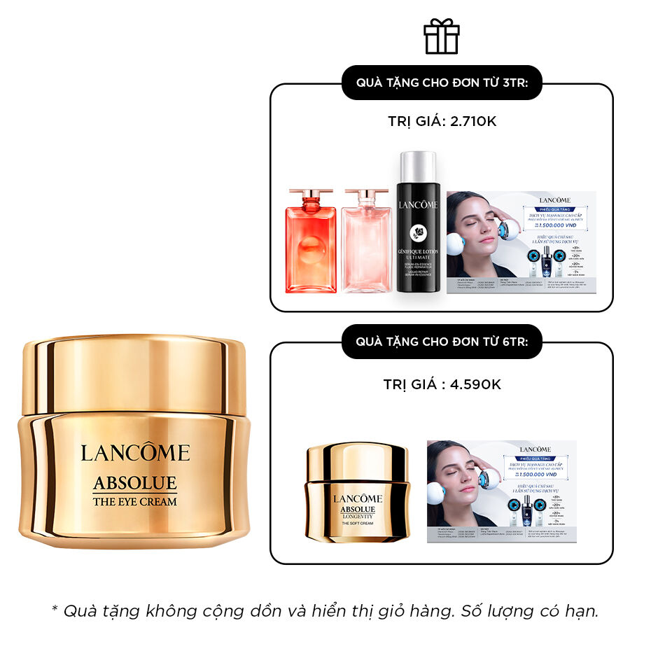 KEM DƯỠNG GIUP TAI TẠO VUNG DA MẮT ABSOLUE