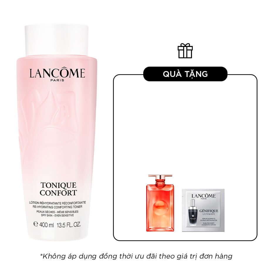 Nước Hoa Hồng Can Bằng Độ Ẩm Da Confort Tonique 400ml