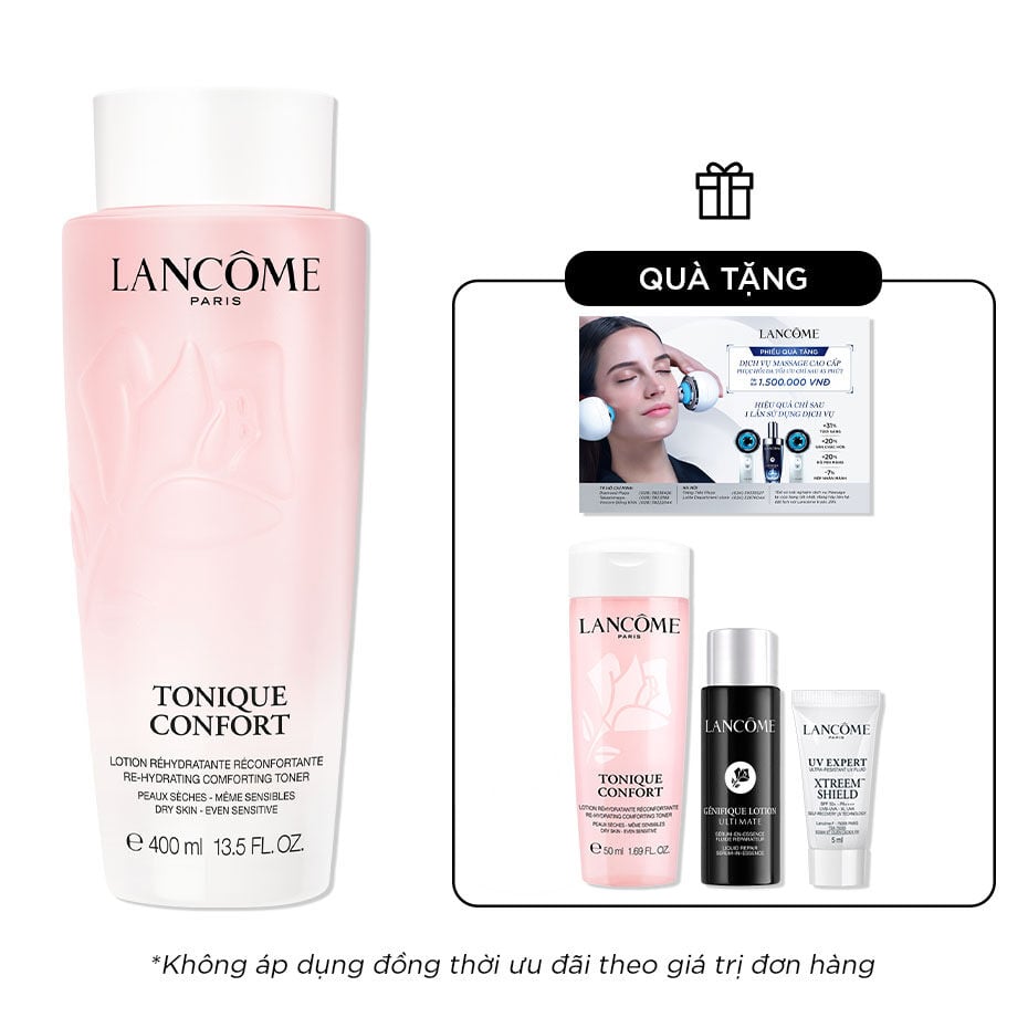 Nước Hoa Hồng Can Bằng Độ Ẩm Da Confort Tonique 400ml